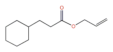 Allyl 3-cyclohexylpropionate